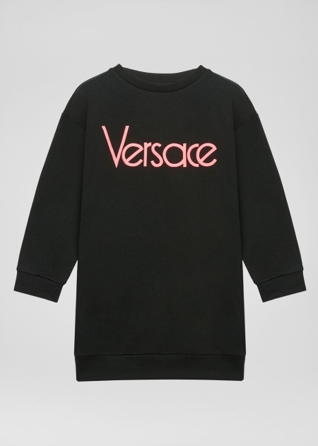 Versace Vintage Logo Sweatshirtklänning Tjej - 189034RTG